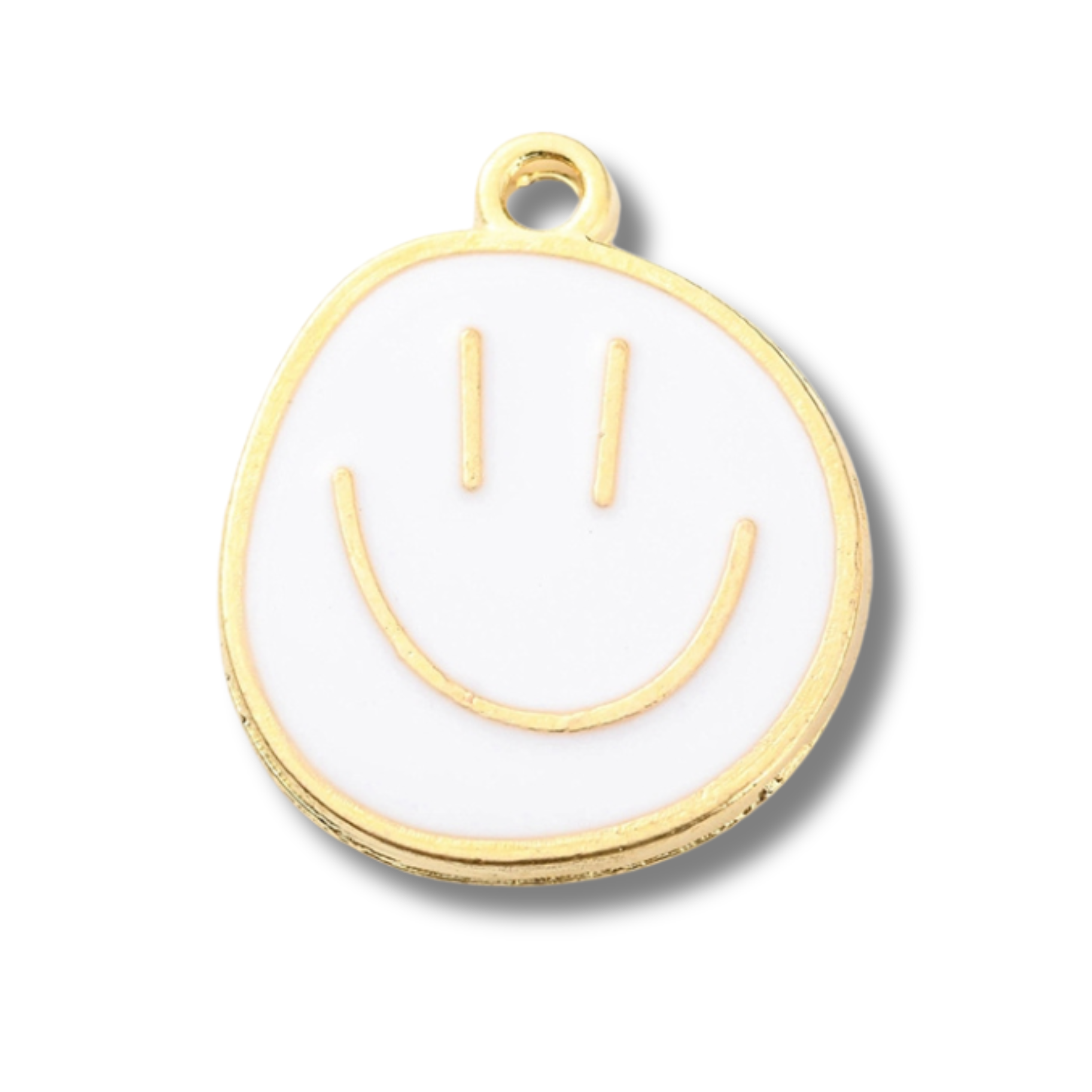 Love, Paige Designs - Wholesale Individual Charm/Pendant - Smiley Happy Face Gold Charm7