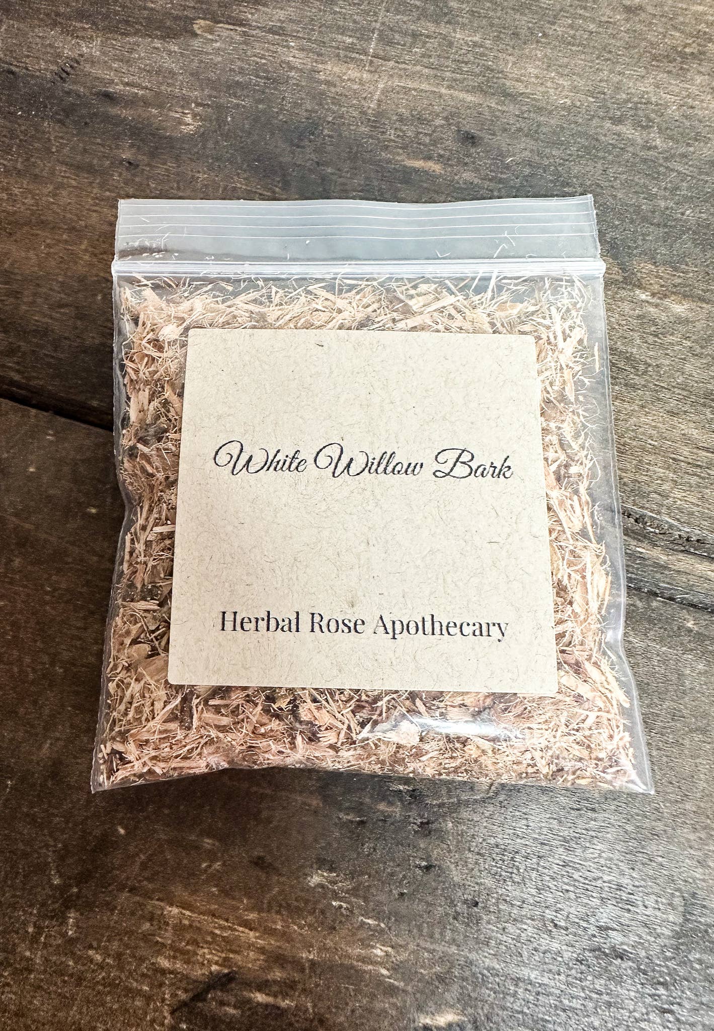 Herbal Rose Apothecary - Wholesale Loose Tea - White Willow Bark3