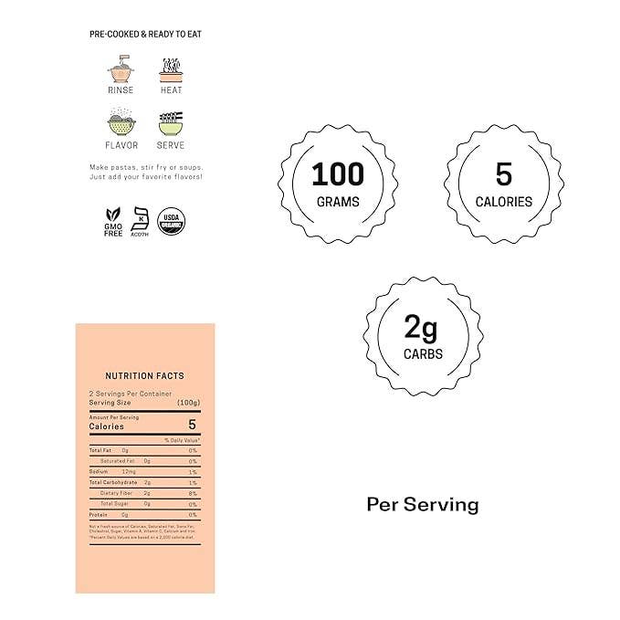 Well Lean LLC - Wholesale Pasta - Well Lean Organic Konjac Noodles & Rice - 2-Pack, Low Carb2