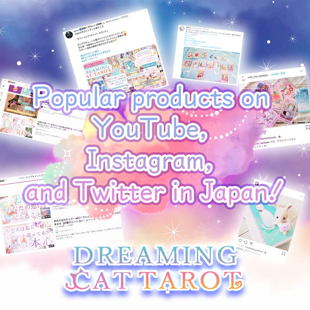 Luna factory - Wholesale Tarot Cards - Dreaming Cat Tarot1