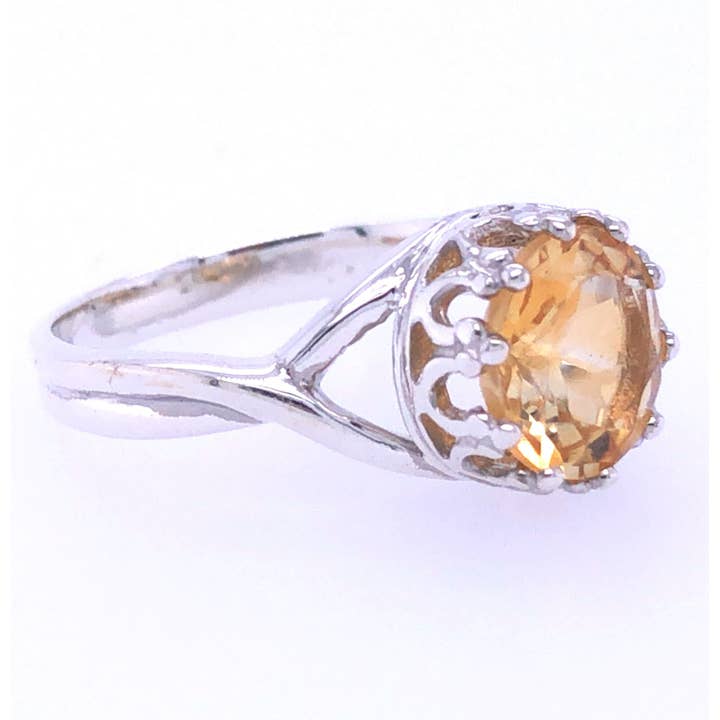 Esprit Creations - Wholesale Single Stone/Solitaire Ring - Citrine Splendor Ring1
