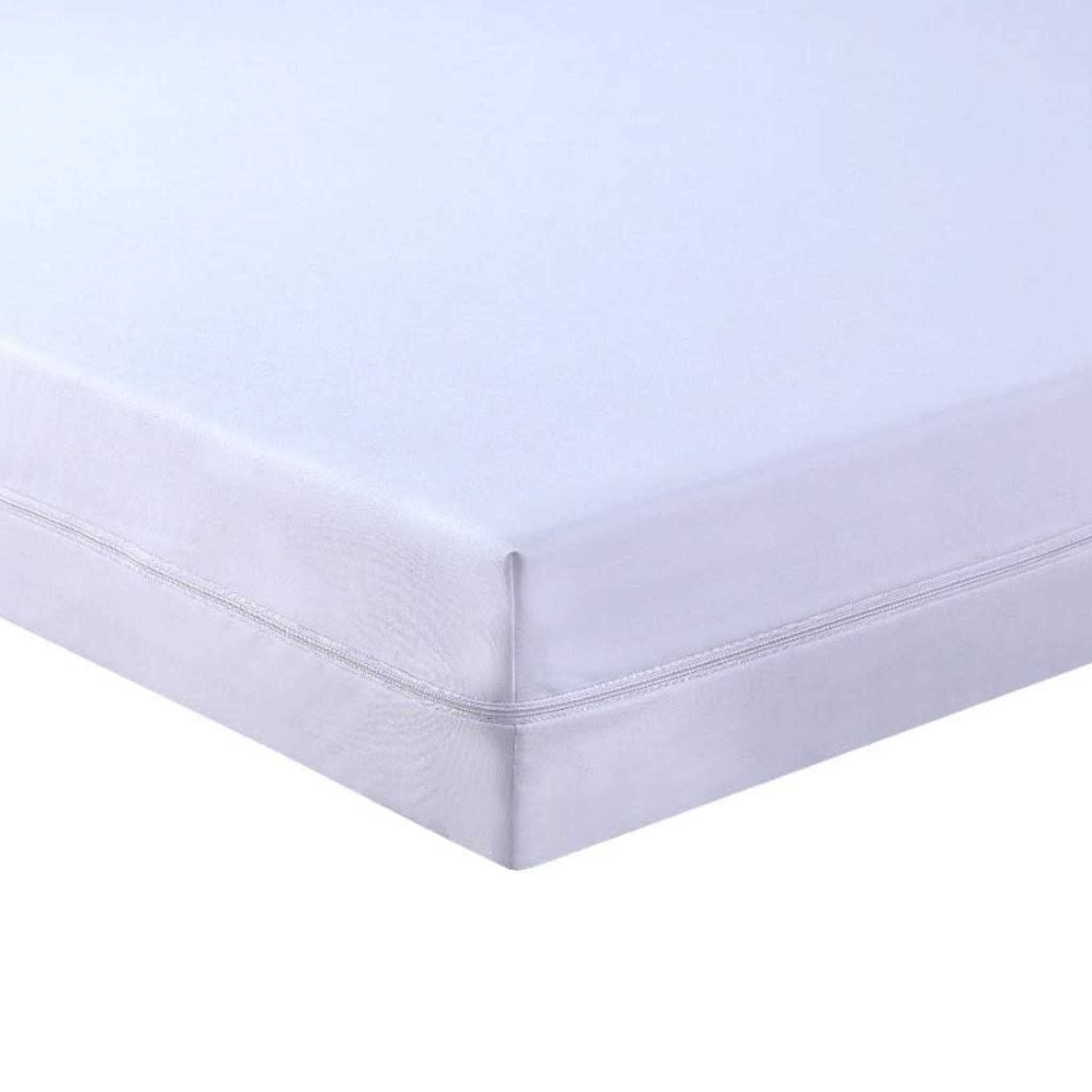 Beach Stone – wholesale Mattress pad/protector – Premium Line Mattress Cover | Waterproof Zippered Mattress Protector Double for Healthy Lifestyle White1