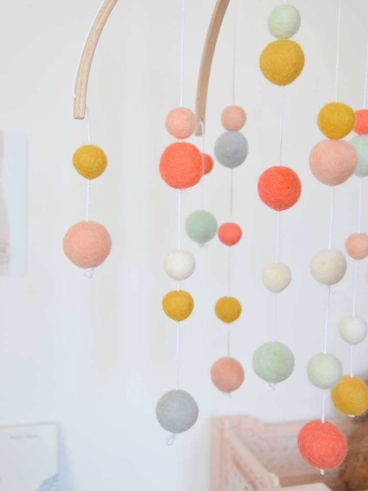 Mobile mint coral mustard for wholesale by Calmfordreamers