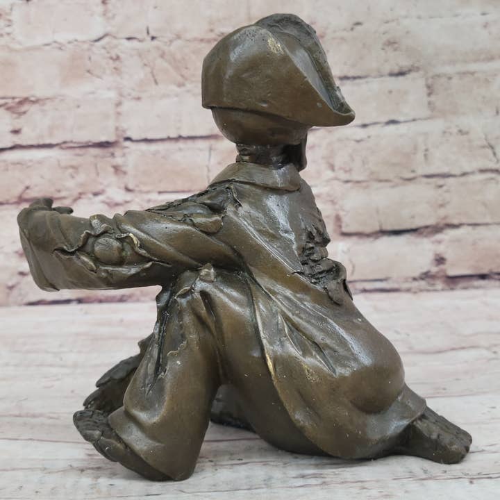 Bronzhaus - Wholesale Sculpture - Pirate Skeleton Wine Holder Bronze Statue Sculpture Figurine Home Decor3