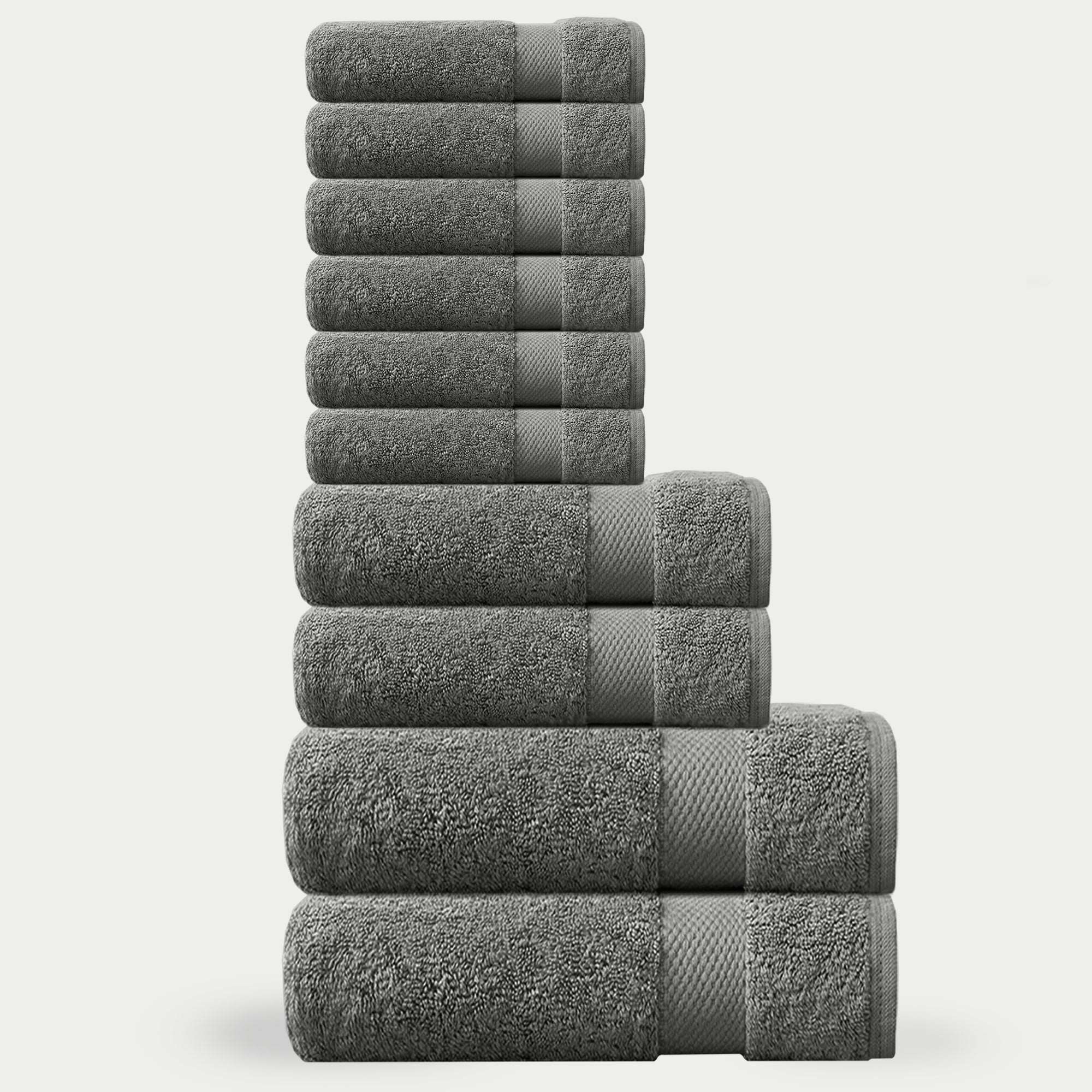 Delara - Wholesale Towel Set - 100% Organic Cotton Quick Dry Starter Bath Set58