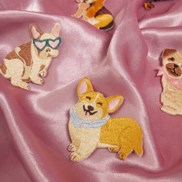 MALICIEUSE - Wholesale Patch - Iron-On Patch Corgi3