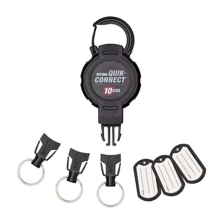 KEY-BAK Quik-Connect™ Key Management Removable and Retractab for wholesale by Key-Bak