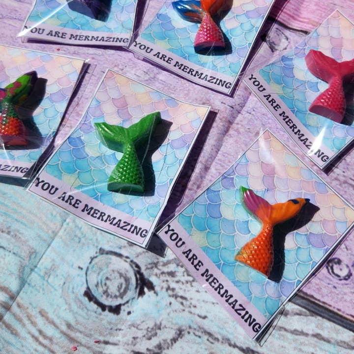 Faveurs de fête de crayons sirène pour la vente par Snazzy Crayons