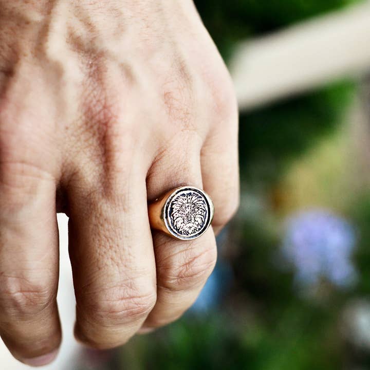 Montestruque - Wholesale Signet Ring - The guardian ring3
