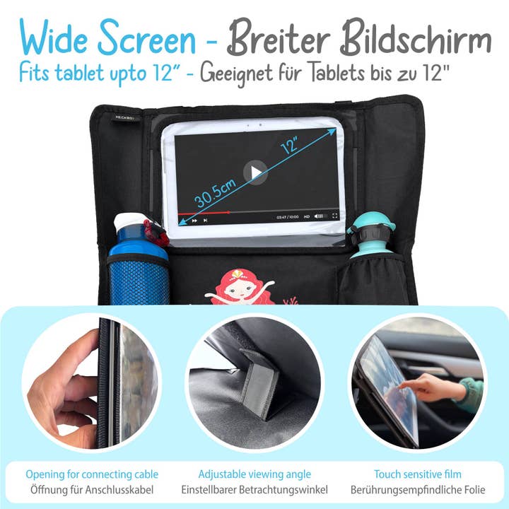 HECKBO - Wholesale Car Seat Cover - Kids & Baby - Car back seat organizer mermaid