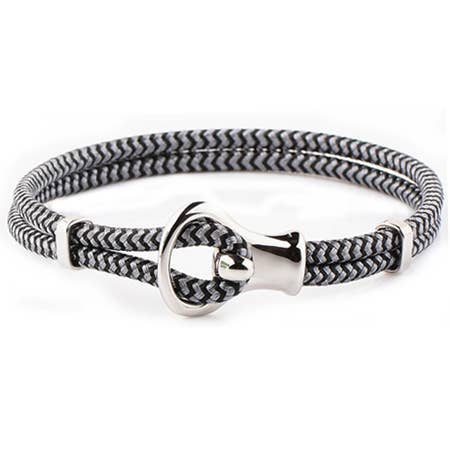Sports Bracelet Grey for wholesale by Midhaven Ltd - Tribal Steel