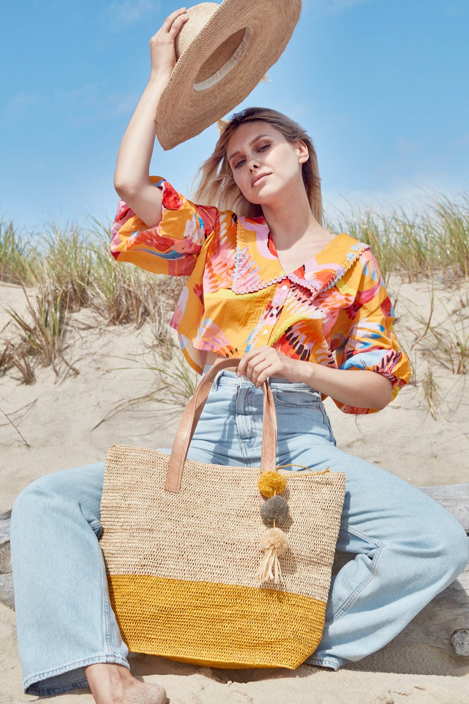 Mar Y Sol - Wholesale Tote Bag - Women's - Montauk Tote5