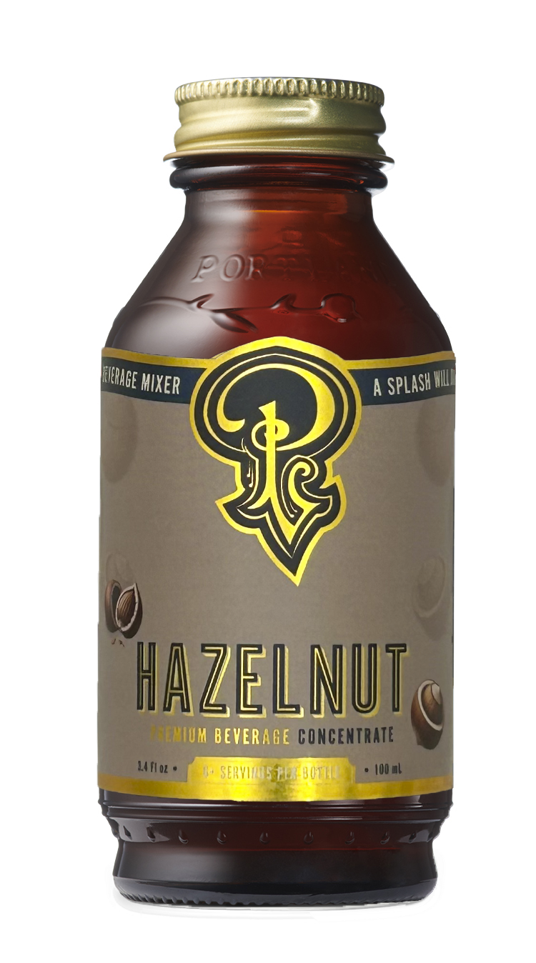 Portland Syrups - Vente Mélange/sirop pour cocktails - Sirop de Noisette 3,4 oz - Sirop de Café0