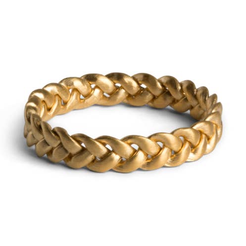 Anello intrecciato medio per la vendita all'ingrosso da parte di Jane Koenig