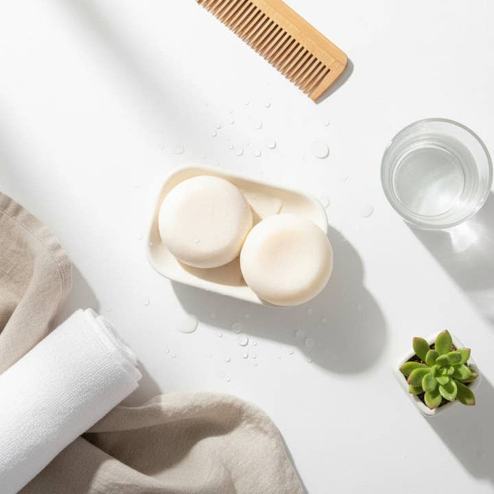 Conditioner Bar | Simply Unscented for wholesale by Vibey Soap Company