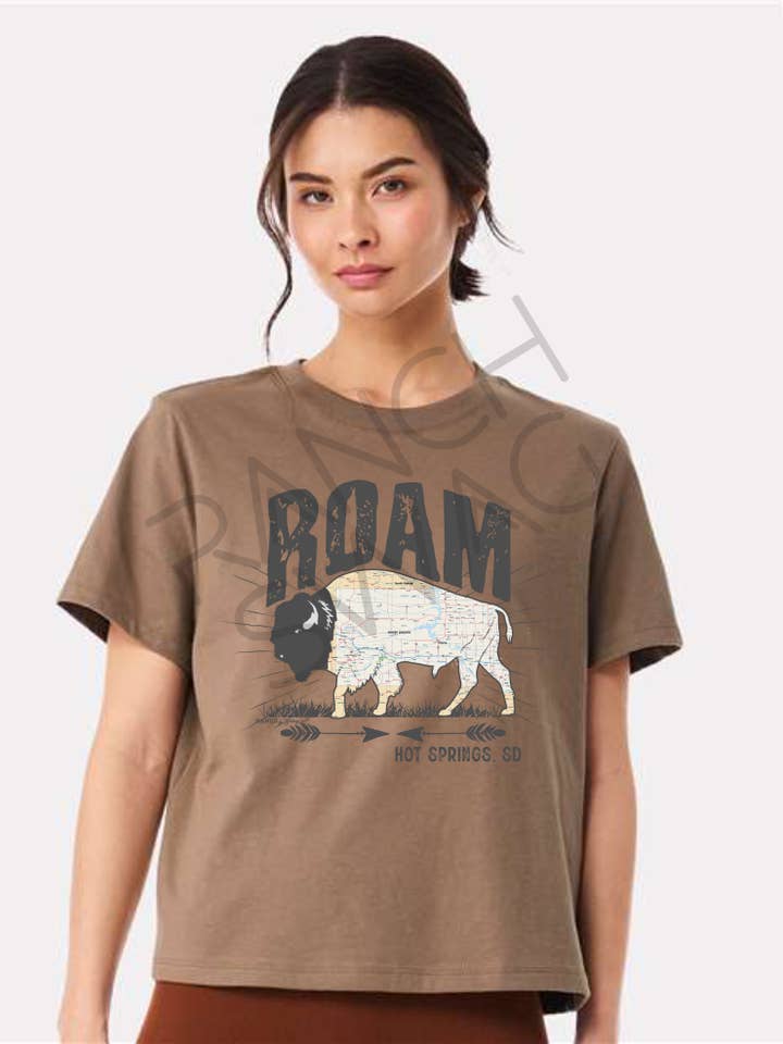 Ranch Swag - Wholesale T-Shirt (Graphic) - Unisex - Buffalo Roam Graphic Tee6