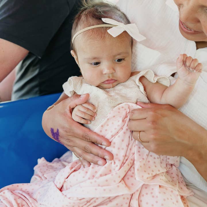 Copper Pearl - Wholesale Swaddle - Baby - Knit Swaddle Blanket - Dottie4