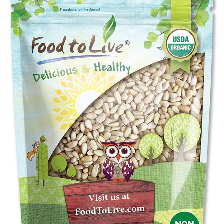 Food To Live - Wholesale Nuts - Organic Pine Nuts – Non-GMO, Whole Raw Pignolias, Unsalted