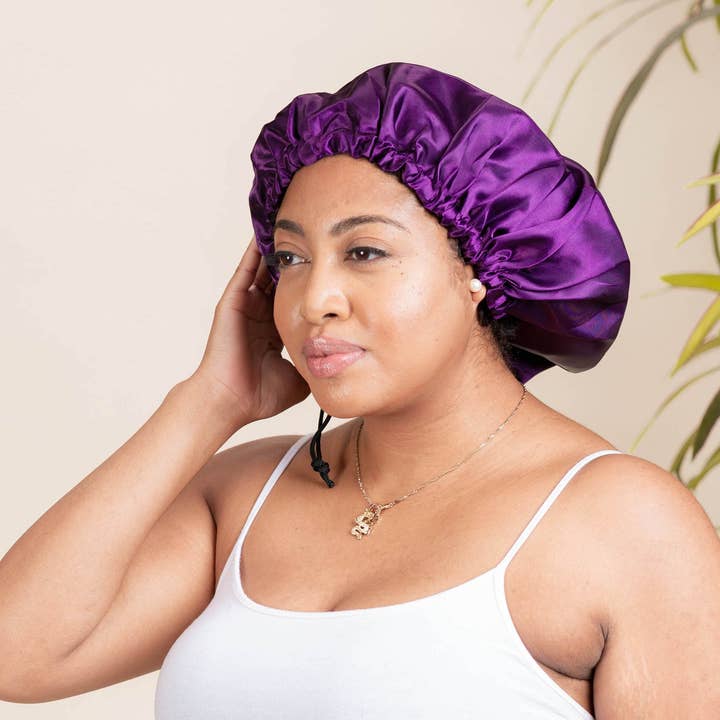 Glow by Daye - Wholesale Sleep Cap / Bonnet - Women's - G x D Adjustable Satin Bonnet39