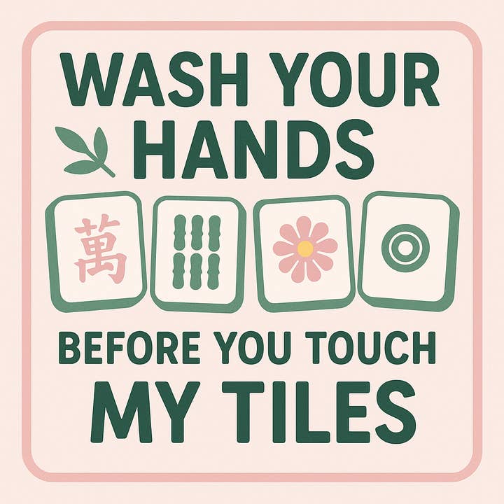 Wash Your Hands Before You Touch My Tiles Soap - 8 options for wholesale by 1111 Elm Candle & Soap Shoppe