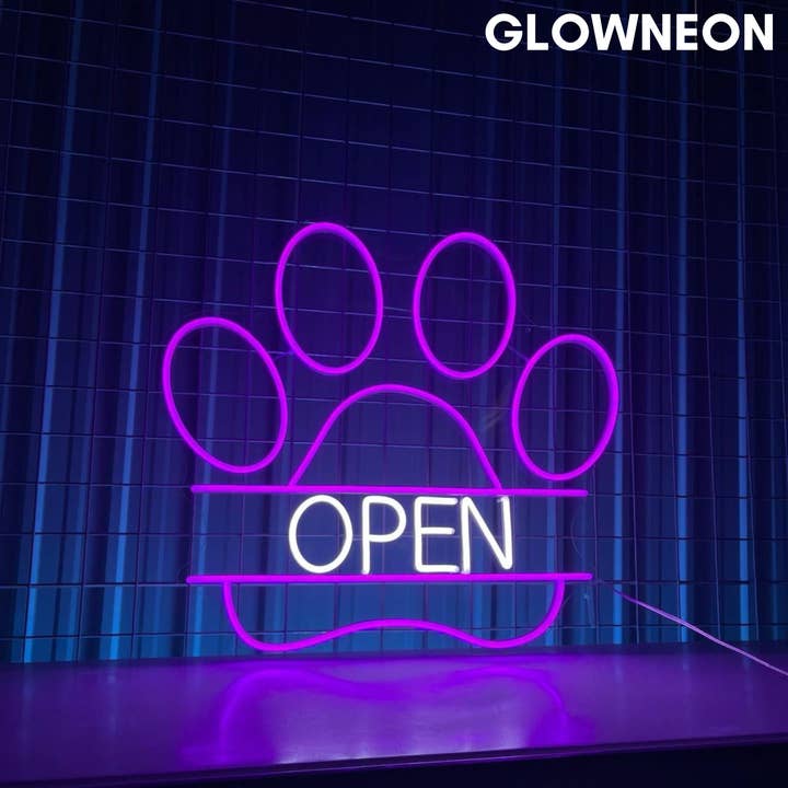 Glow Neon - Wholesale Neon Sign - Open Dog Spa Neon Sign, Dog Clinic Led Sign, Gifts For Vet2