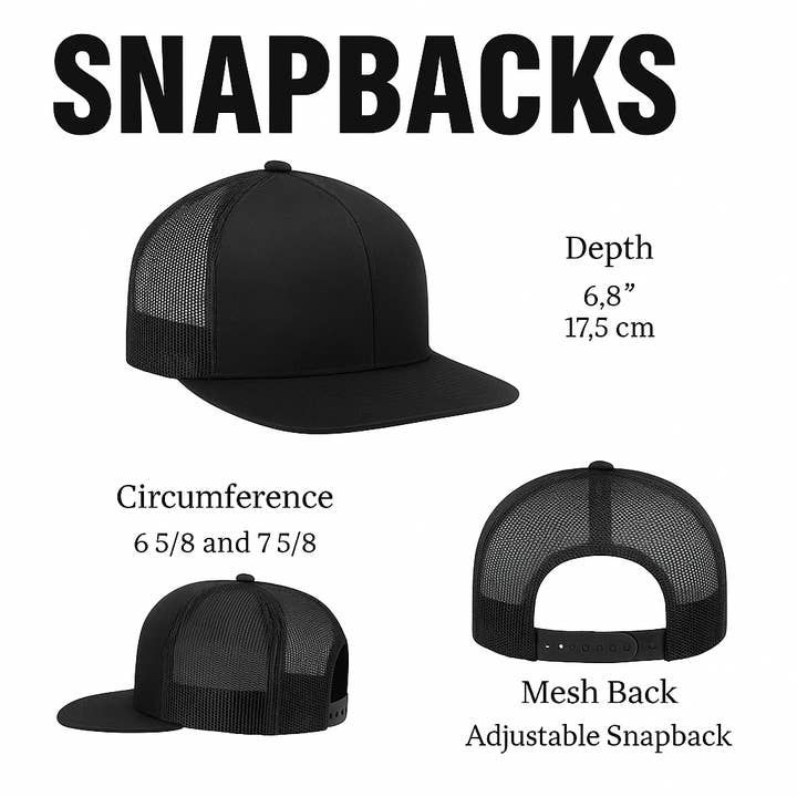 PNW Apparel - Wholesale Trucker Hat - Unisex - Smokey The Bear Hat - Trucker Snapback Mesh Back13