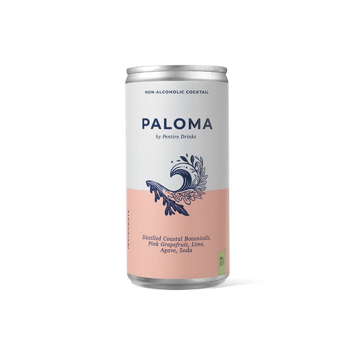 Pentire Drinks Inc. - Wholesale Non-Alcoholic Aperitif/Mocktail - Pentire Paloma (4x 200ml) - non-alcoholic RTD cocktail1
