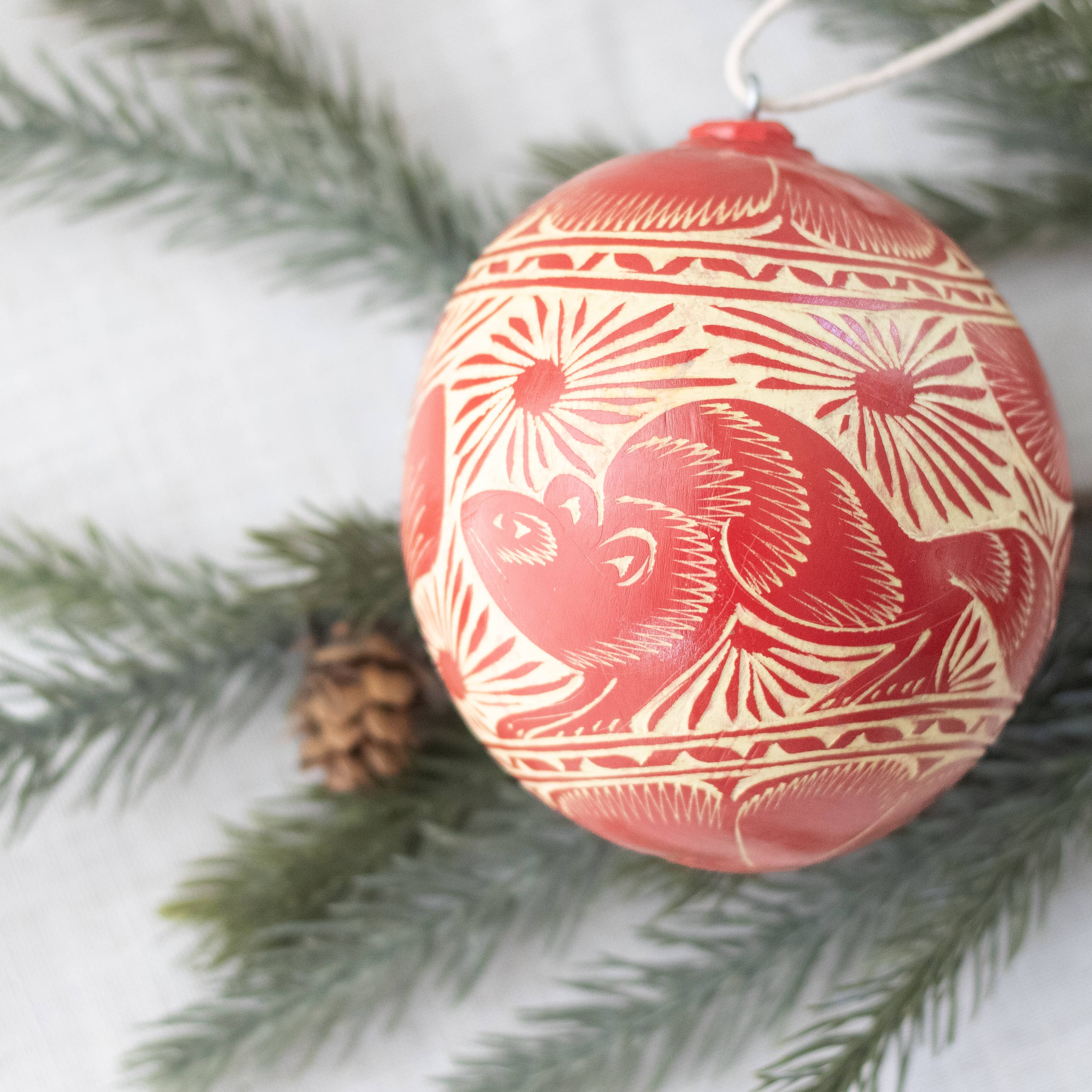 Origin Mexico - Wholesale Ornament - Handmade Christmas Ornaments, Handcrafted Tree Ornament12