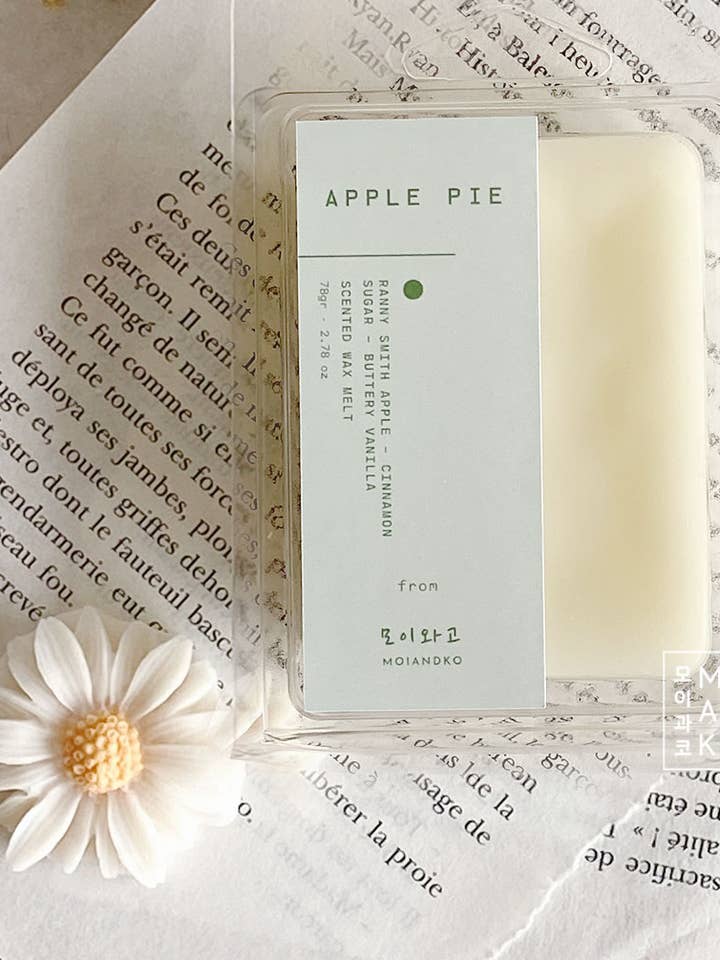 Hot Apple Pie wax melt for wholesale by MOI AND KO
