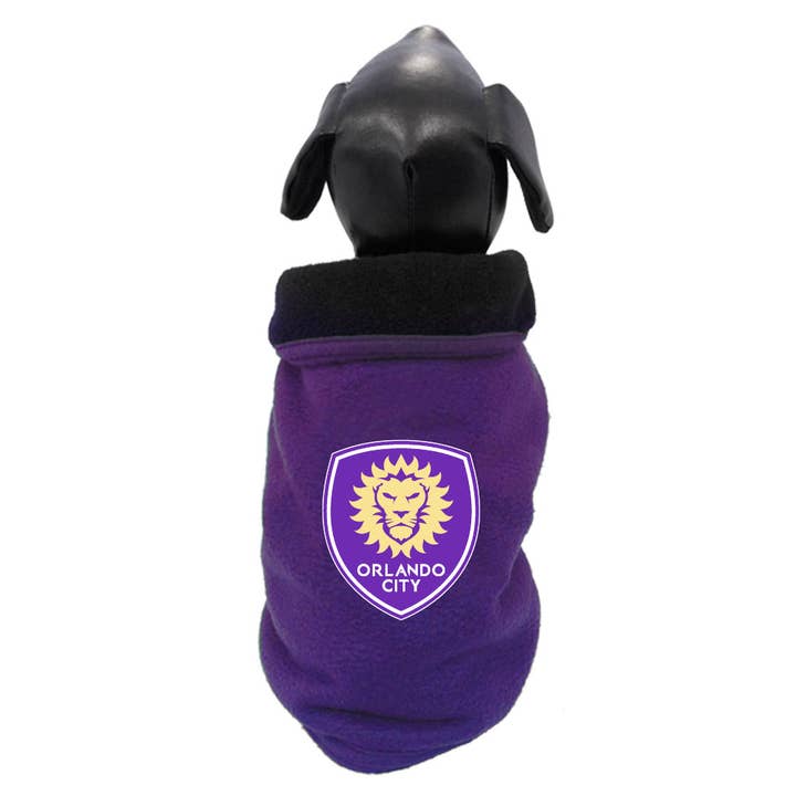 Orlando City SC - Dubbele Polar Fleece Hondenjas voor wholesale door All Star Dogs