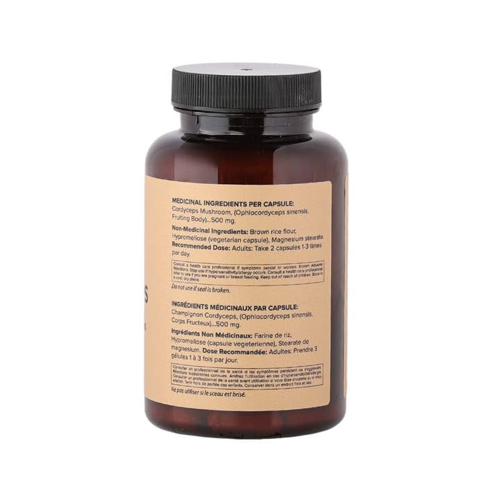 Bloomable Natural Products - Wholesale Oral Supplement/Vitamin - Cordyceps Mushroom Capsules (120 Capsules)1