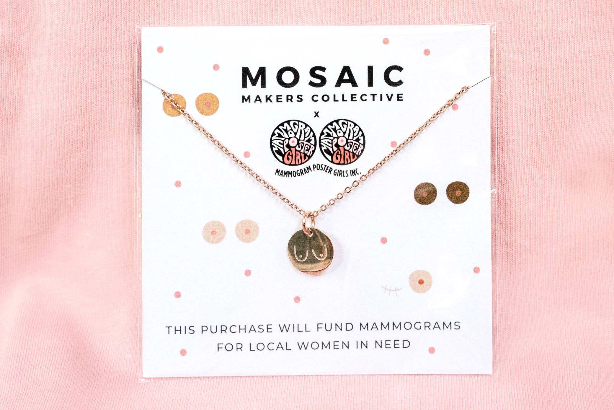 Girl Riot Society by Mosaic Makers Co – wholesale Hänge-/berlockhalsband – "Survivor" Brösthalsband - Grossist10