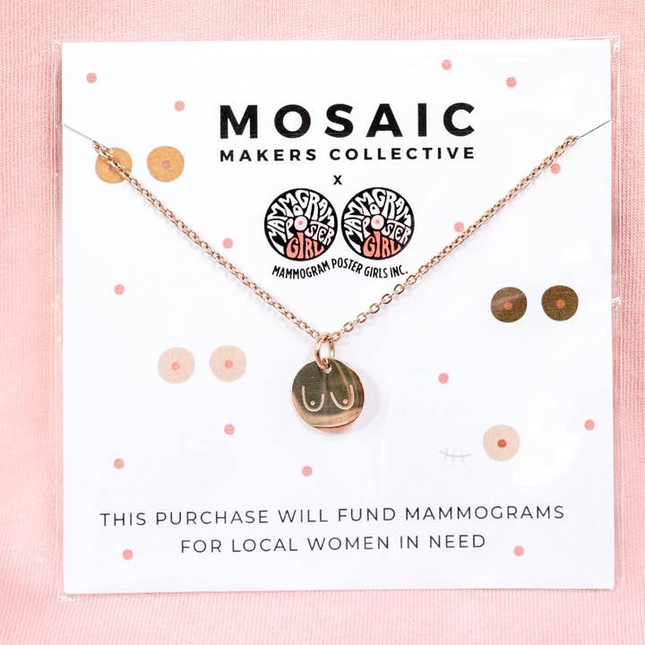 Girl Riot Society by Mosaic Makers Co – wholesale Hänge-/berlockhalsband – "Survivor" Brösthalsband - Grossist10