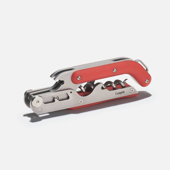 Craighill - Wholesale Bottle/Wine Opener - Best Wine Key - Big Red