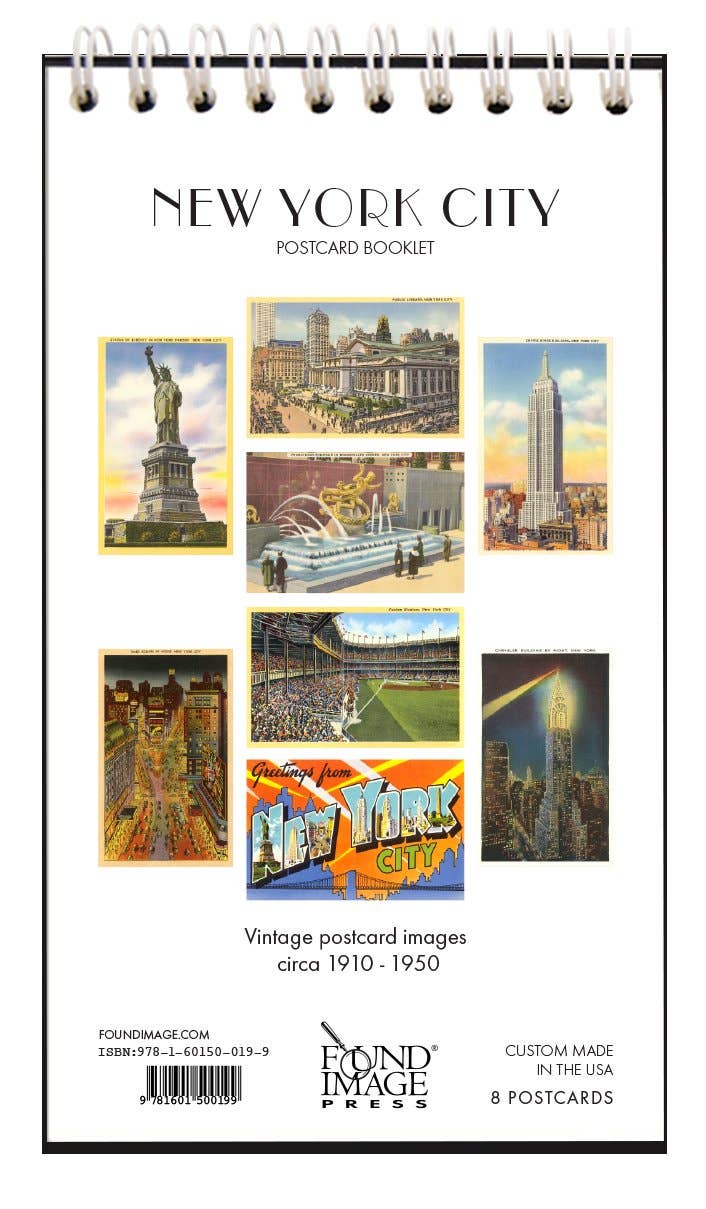 Found Image Press - Wholesale Postcard Set - NEW YORK CITY Postcard Booklet1