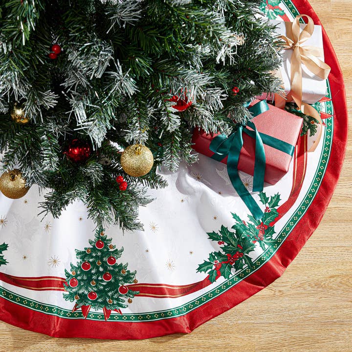 Villeroy & Boch Toy's Delight Holiday Tree Skirt for wholesale by Threadmade Home