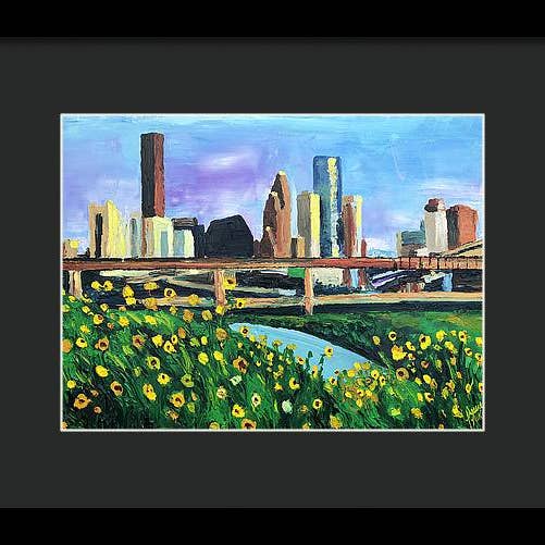 Glass Castles and Sunshine Gardens - Framed Print for wholesale by Lauren Luna Ltd Co.