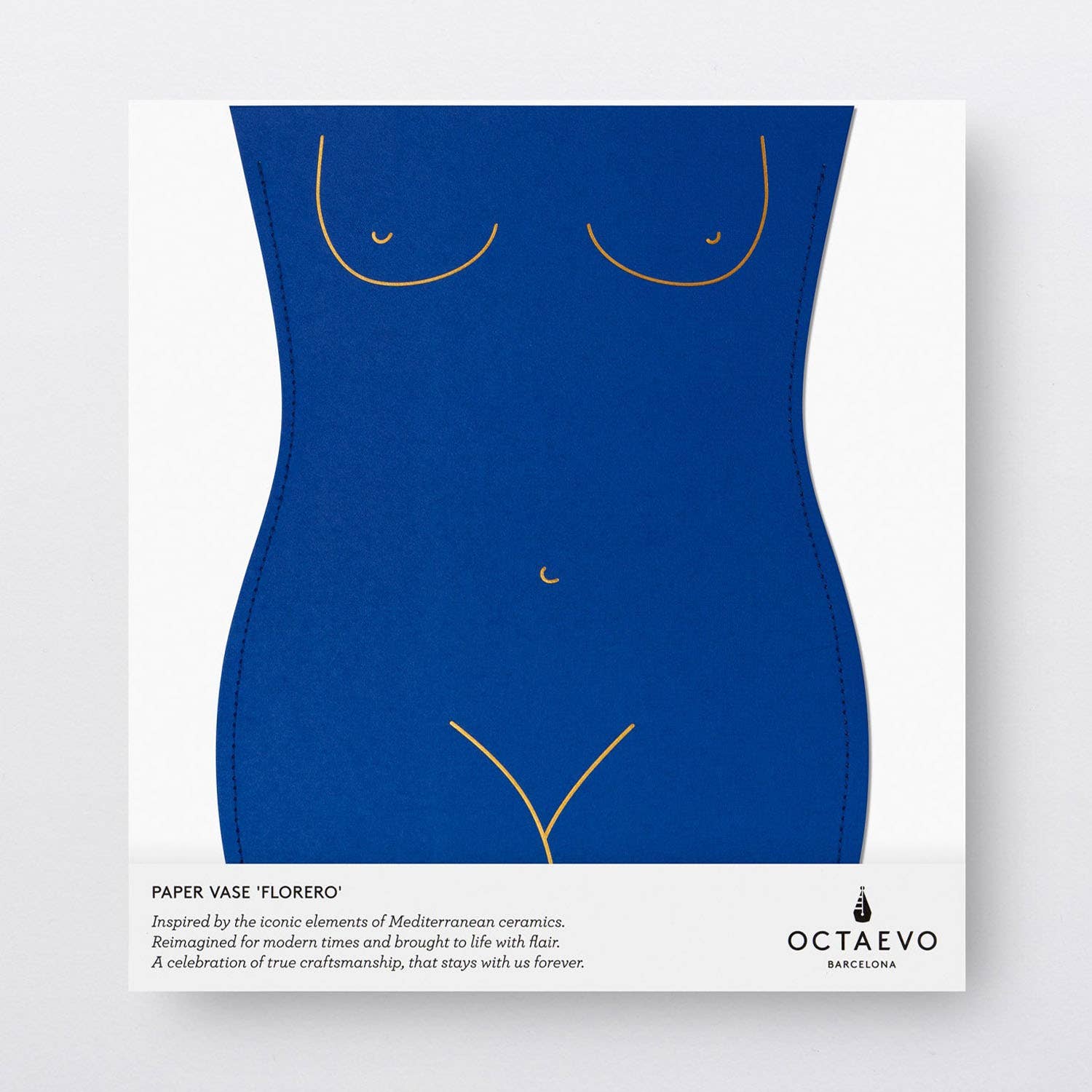 54 Celsius - Wholesale Vase - OCTAEVO Venus Paper Vase, Flower Vase & Card Set7