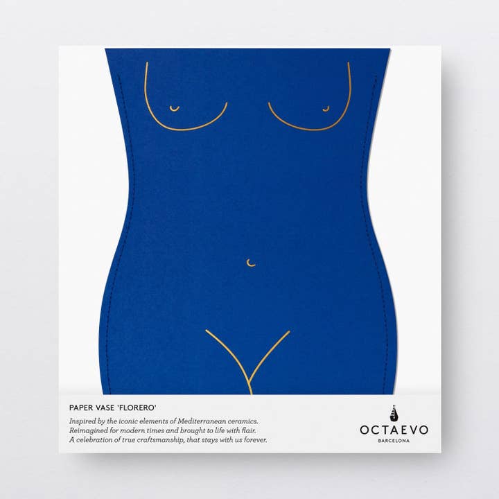 54 Celsius - Wholesale Vase - OCTAEVO Venus Paper Vase, Flower Vase & Card Set7