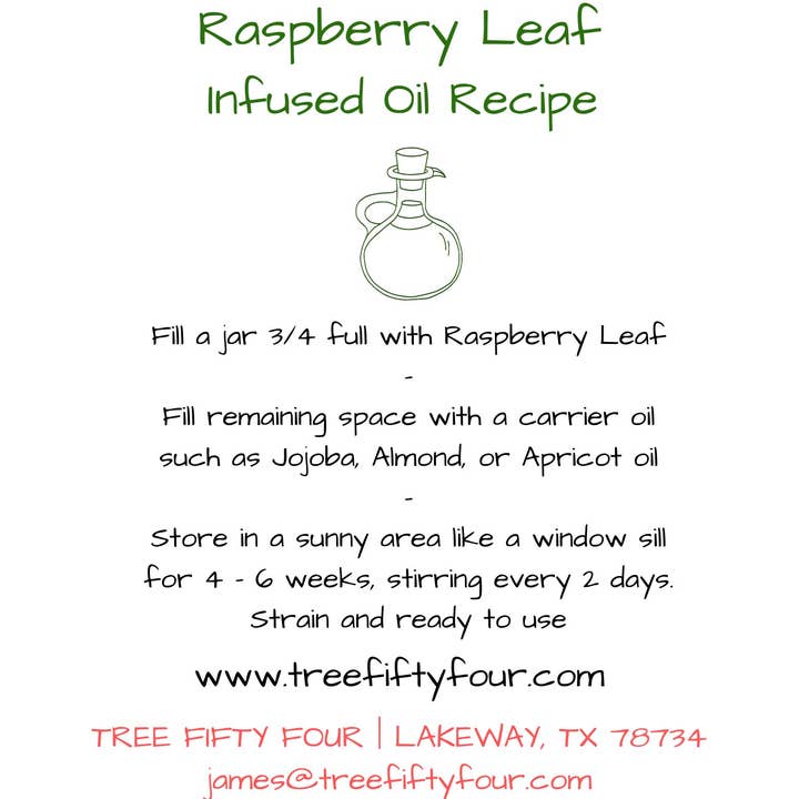 Tree Fifty Four - Wholesale Loose Tea - Raspberry Leaf | 2oz - 1 KG | Bulk Herbs