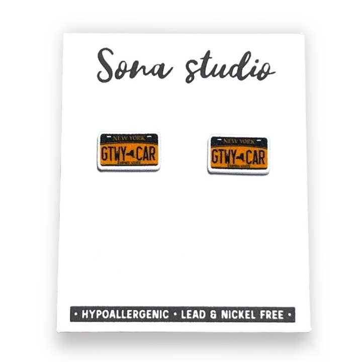Sona Studio – wholesale Stud/post earrings – Getaway Car Earrings0