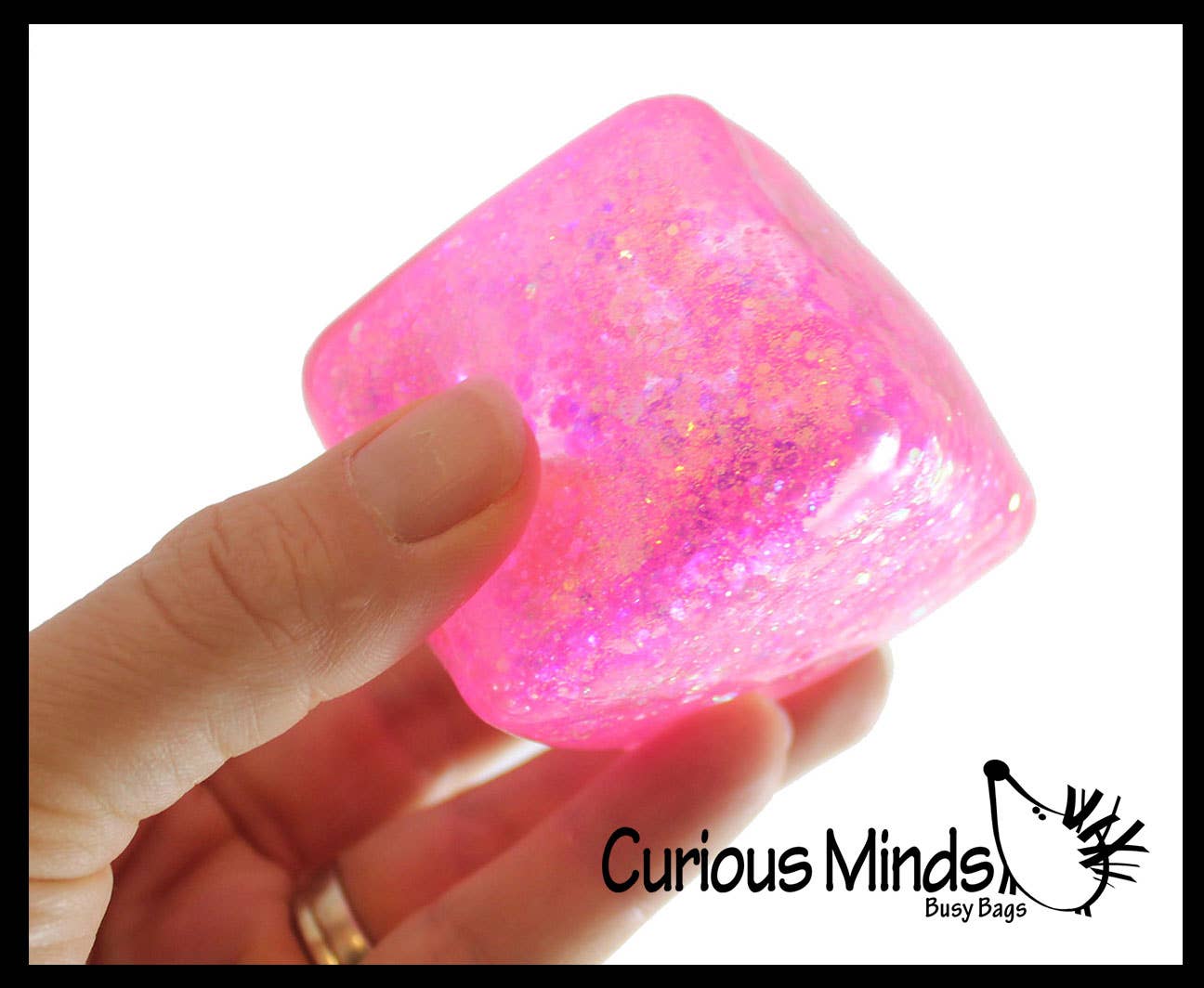 Curious Minds Toys – Engroshandel Klemmelegetøj - Børn og baby – 1 Sukkerterning Bold - Tykt Lim/Gel Sirup Melasse Stræk Ba4