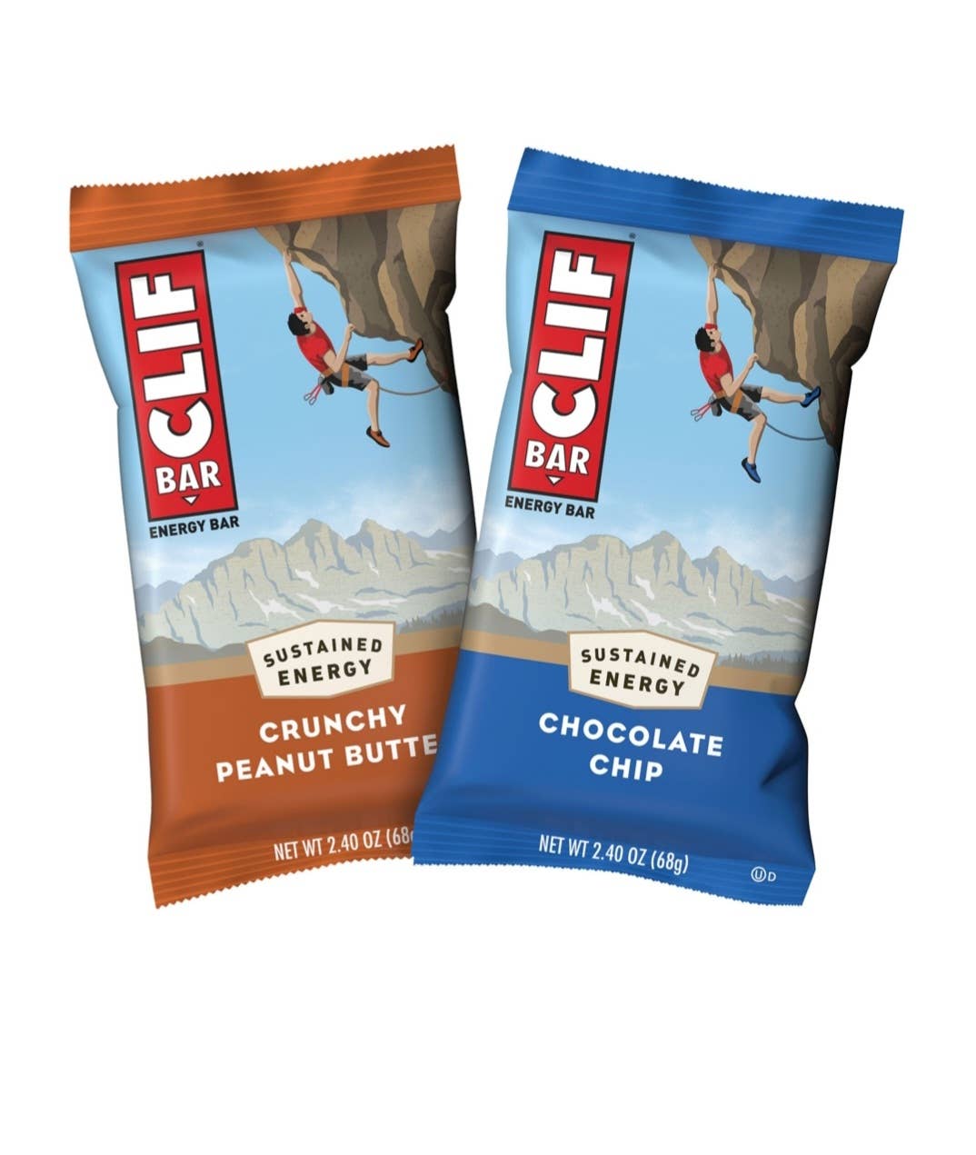 Majestic Wholesale - Vente Barres de céréales - Lot Varié de Barres Énergétiques CLIF, Beurre de Cacahuète et Pépites de Chocolat, 20 unités1