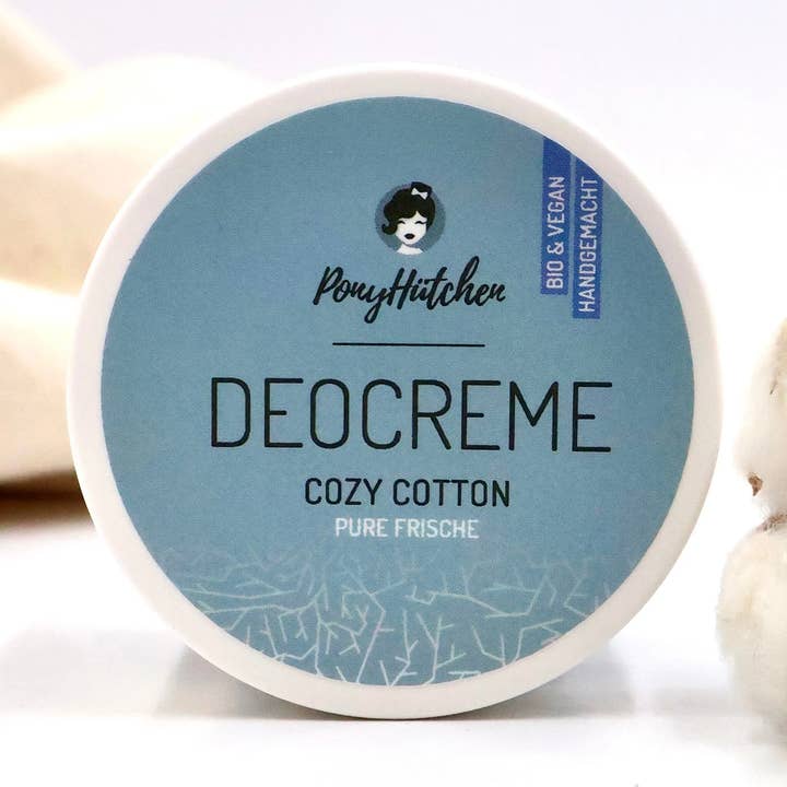 Déodorant crème Cozy Cotton (50ml) pour la vente par PonyHütchen