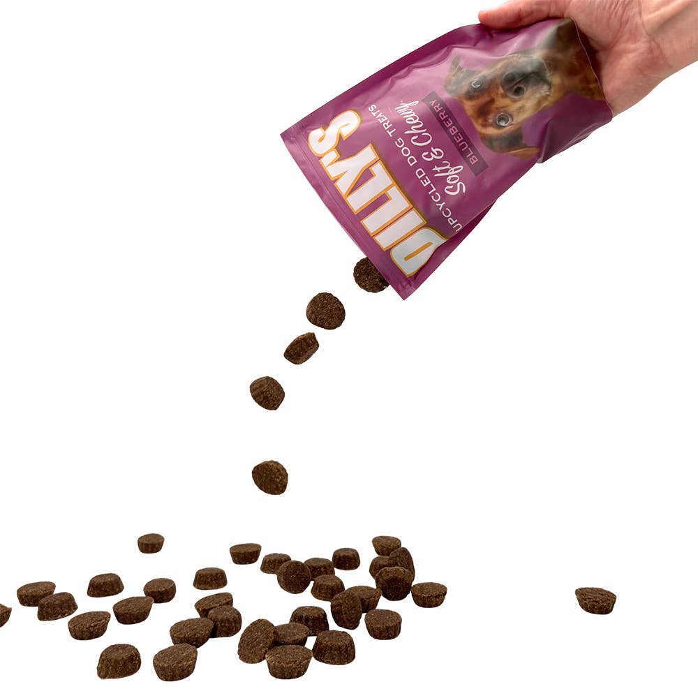 Poochie Butter - Wholesale Pet Treats - Dog - Dilly's Blueberry Soft & Chewy Dog Treats 12oz2