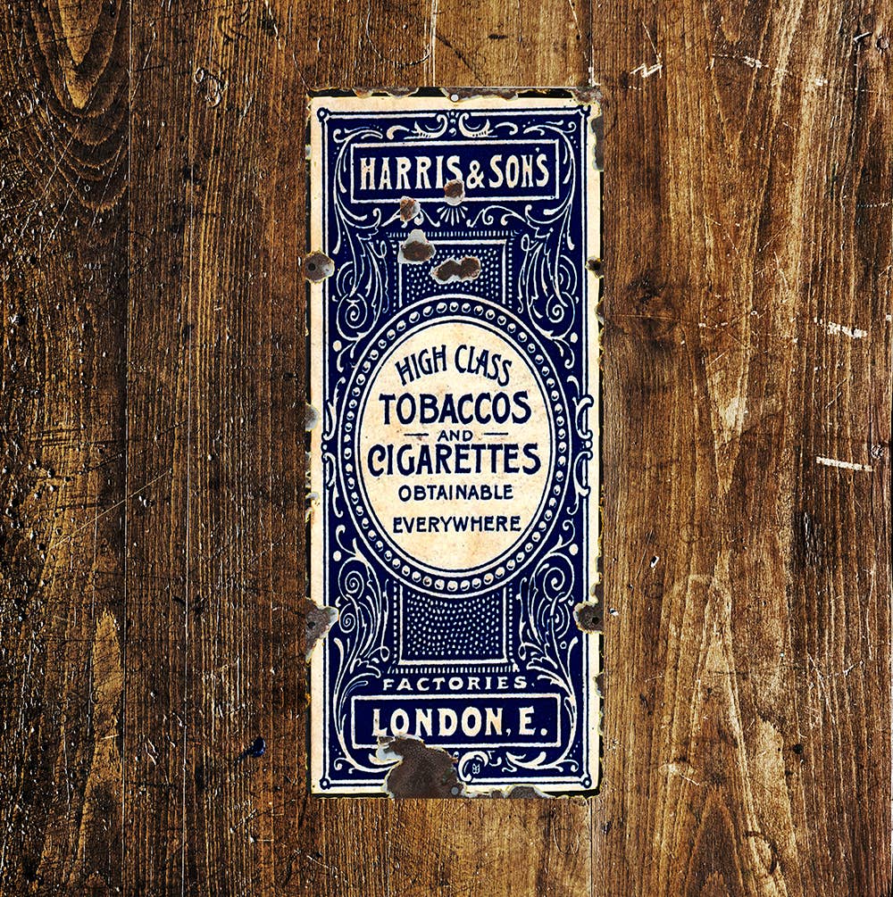 The British Metal Signs Company – wholesale Sign – Tobacco Cigarette Vintage Advertisement  Art Metal Sign0