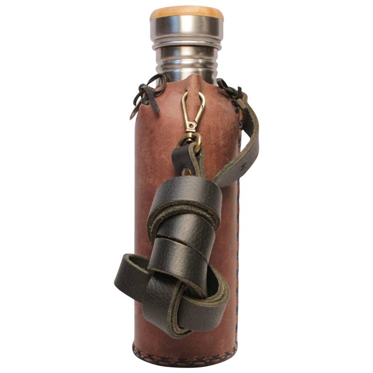 Vesica - Wholesale Flessenrek/houder - Bruine zachte -A- waterfleshouder3