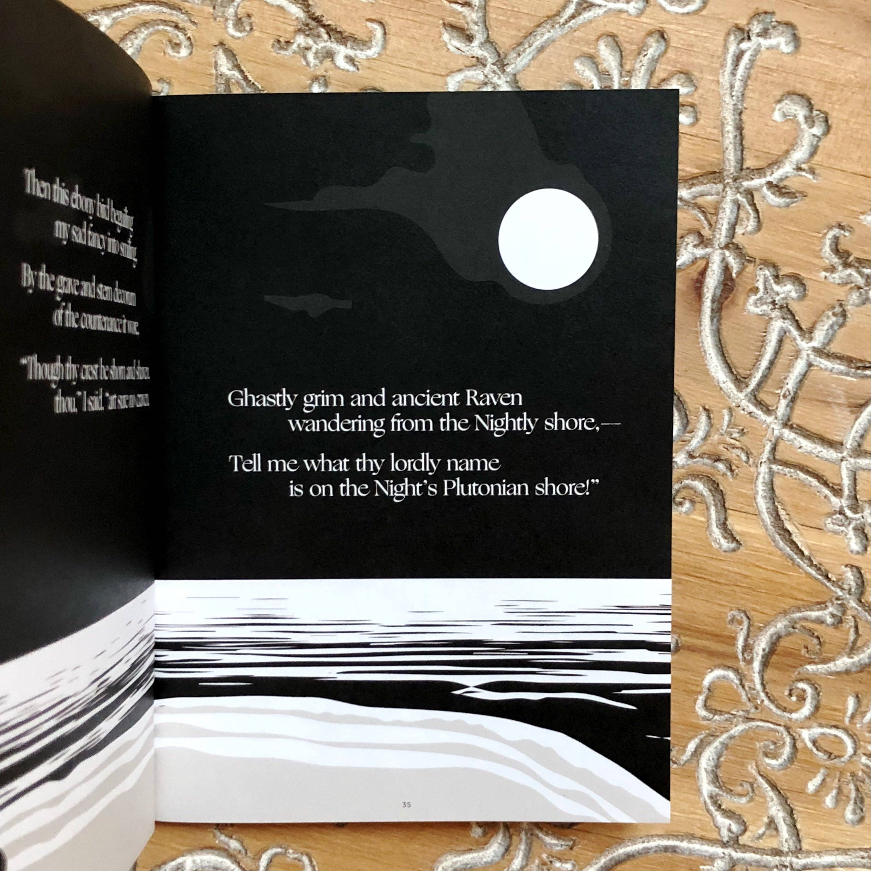 Obvious State - Wholesale Poetry & Drama - The Raven by Edgar Allan Poe, Illustrated Book5