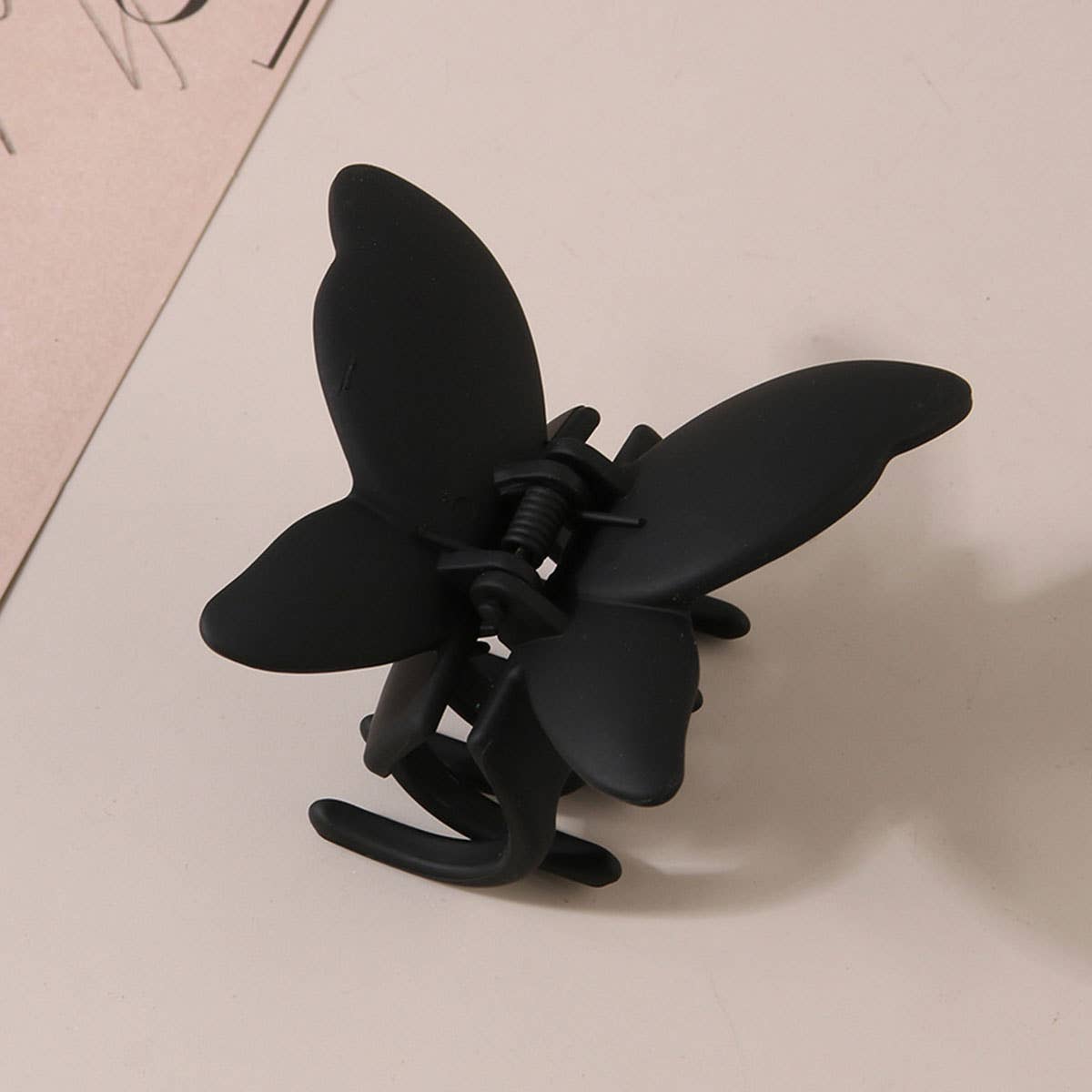 ACCITY - Wholesale Hair Clip - Women's - Matte Butterfly Hair Claw Clip – Strong & Stylish_CWAHA00872