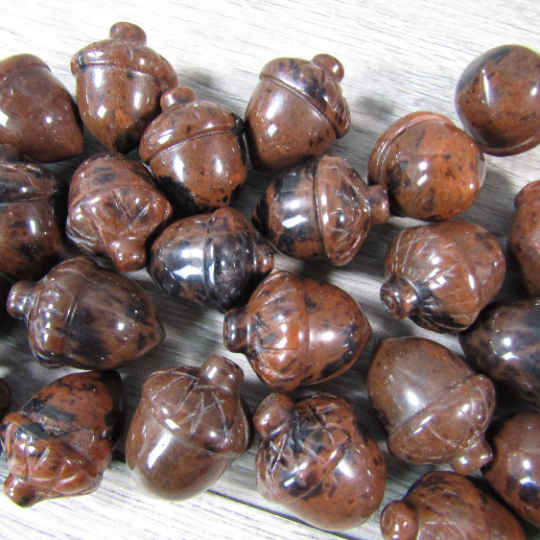 Keystone Crystals - Wholesale Spiritual Stone/Crystal - Gemstone Acorn Figurine for Spring or Autumn Decor12